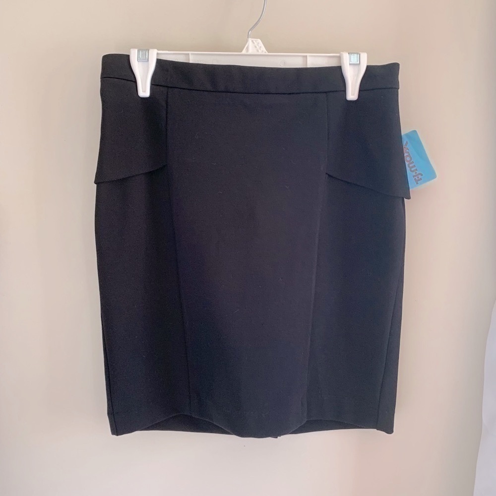 𝅺willi Smith Black Peplum Skirt